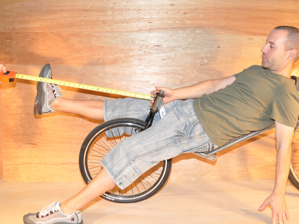 TomaHawk LowRacer - leg length measure